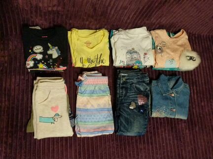 Вещи пакетом на девочку 98-104