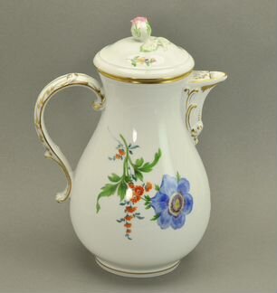 Кофейный сервиз Цветы фарфор Meissen