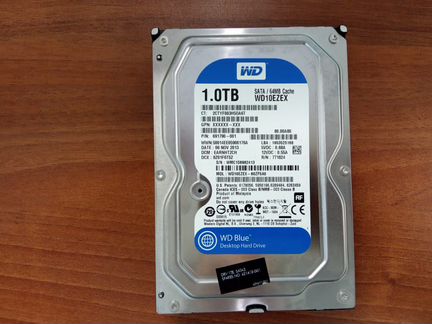 Жесткий диск WD Blue 1Tb SATA 3,5