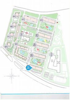 1-к квартира, 25.8 м², 10/17 эт.
