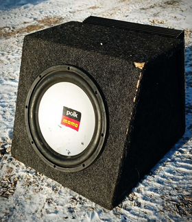 Сабвуфер и усилитель 500W