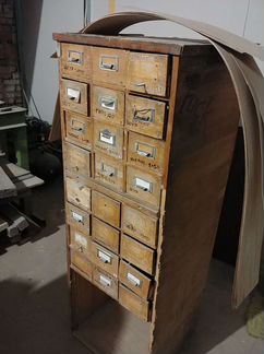 Картотека СССР шкаф картотека