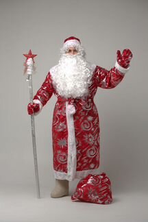 Костюм Деда Мороза Вьюга новый