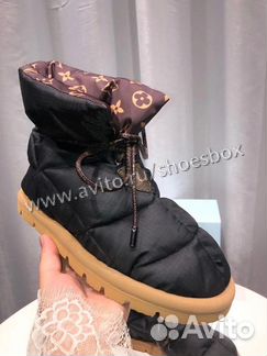 Болоневые ботинки Louis Vuitton