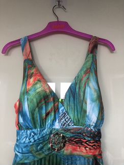 Платье длинное в пол на вечер S