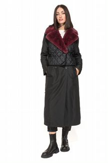 Женский пуховый плащ с жилетом 2 в 1 20635 р.44
