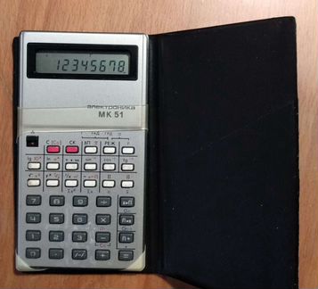 Калькулятор Электроника мк51