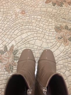 Ботильоны next лаковые бежевые р. 38 (5)