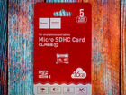 Карта памяти Hoco Micro sdhc 16 GB, красный