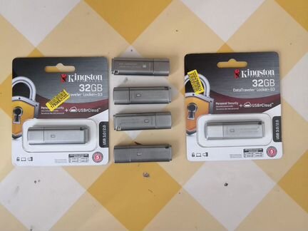 32 Gb Kingston data traveler locker + g3