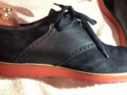 Ботинки Louis Vuitton замшевые, размер 8 1/2, ориг