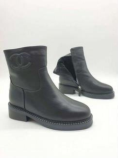 Ботинки шанель зима