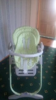 Детский стульчик-шезлонг для кормления Chicco 0+