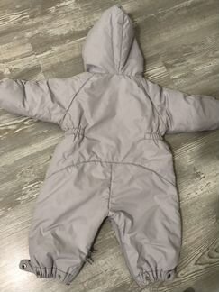 Комбинезон демисезонный + 2 шапочки к нему