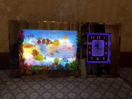 Часы ночник