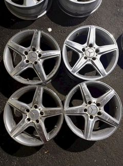 Диски бу литые R16 B на Mercedes