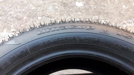 Шина бу 185-60-15 Goodyear Ultra Grip Ice +