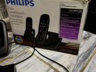 Беспроводной телефон Philips CD4912В с двумя трубк объявление продам