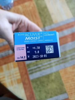 Линзы 1 day Acuvue Moist