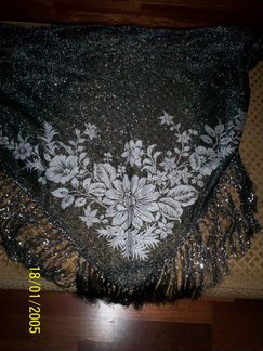 Платок, шаль с люрексом Япония