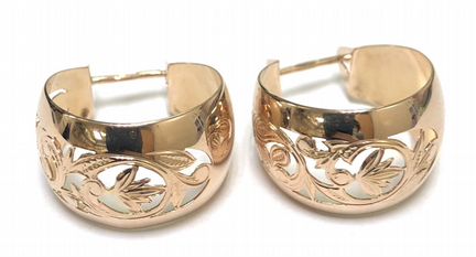 Золотые серьги 585 пробы