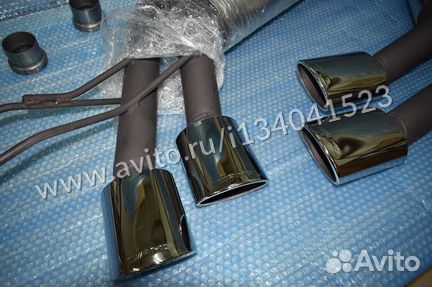 Выхлоп AMG Mercedes G 463 гелендваген