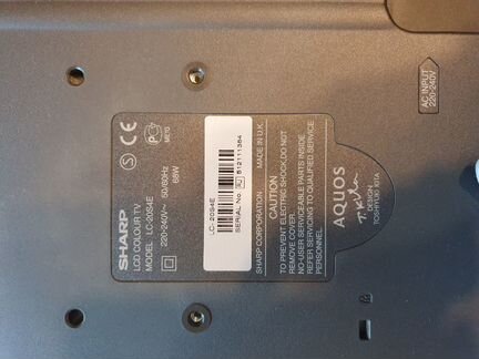 Телевизор sharp