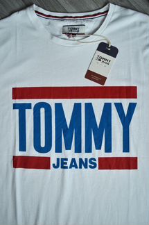 Футболка новая Tommy Hilfiger White (Оригинал)