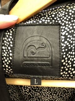 Пиджак кожаный женский