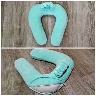 Подушечка для кормления с держателем для бутылочки