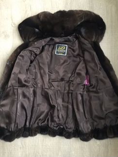 Норковая шуба XS-S