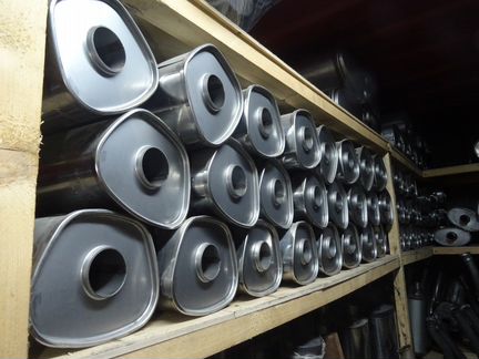 Глушитель из нержавейки на Infiniti / Инфинити