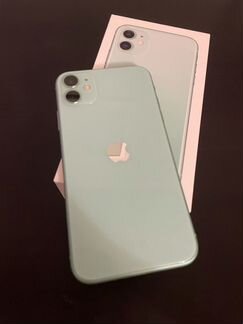 iPhone 11, 128 гб, зелёный (гарантия, чек)