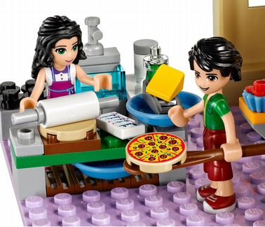 Пиццерия, аналог Lego Friends 41311