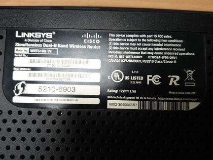 Cisco WRT610N v1