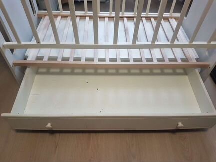 Детская краватка+ матрац