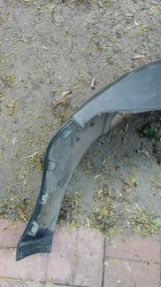 Задний бампер эс макс парктр два выхлопа