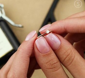 Золотое кольцо sunlight 375 проба