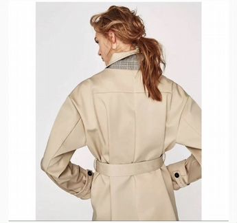 Тренч/плащ zara studio