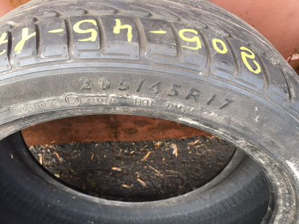 Шины Dunlop sport SP 01 205/55/17 RunFlat