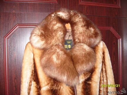Шуба из мутона
