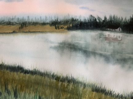 Картина акварелью