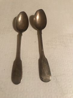 Антиквариат ложки чайные 84 проба