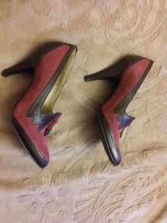 Винтажные туфли на высоком каблуке 37р из Гума