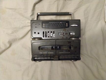 Магнитола двухкассетная «First» (Австрия)