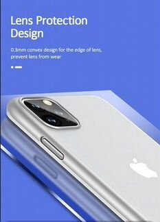 Чехол-накладка для iPhone 11 Pro usams US-BH539 Gentle белый