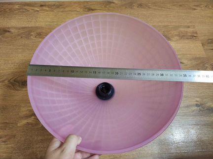 Люстра стеклянная