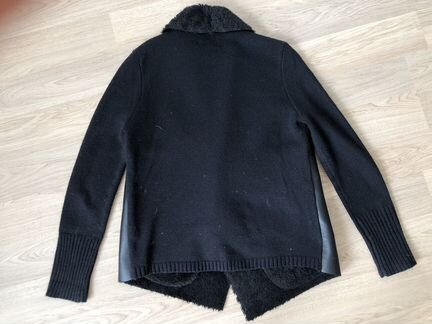 Кардиган пиджак кофта кожаная Stradivarius