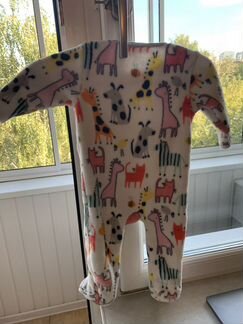 Флисовый комбинезон Next 74 размер