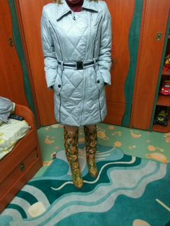 Пальто женское 42 р утепленое